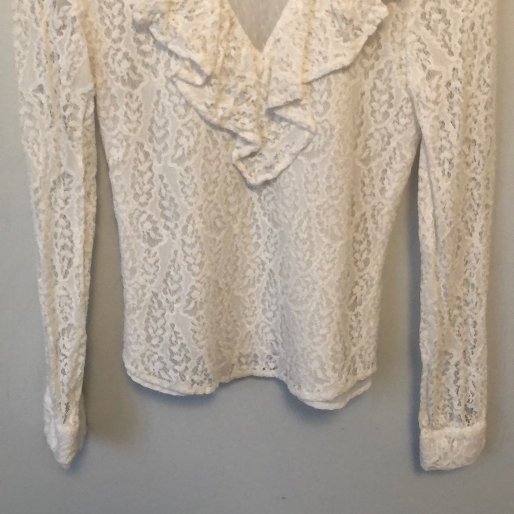 EMBOSSED BLOUSE - Picture 3 of 5